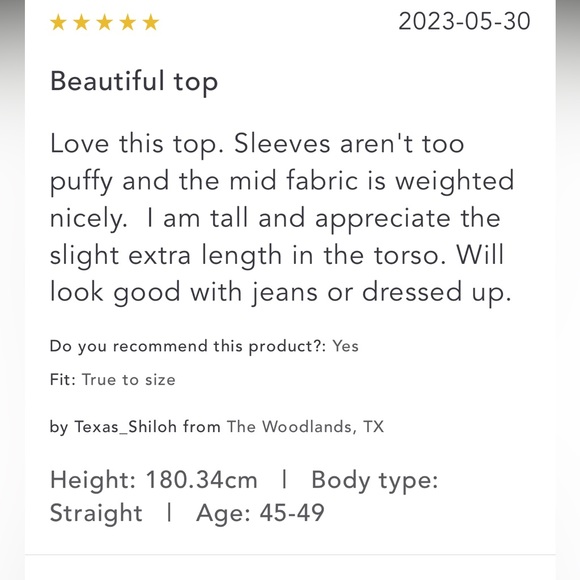 Anthropologie BWT English Factory Eyelet Puff-Sleeve Sweater Tee Size 1X. - Picture 8 of 16